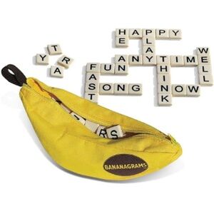 Banana Republic Yellow Word Game Set